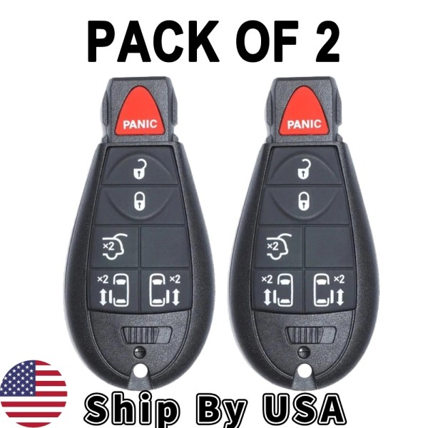 Chrysler Dodge Jeep 6 Button Fobik Key 2011-2016 For IYZ-C01C M3N5WY783X | Aftermarket